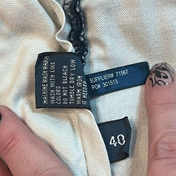 Polo Ralph Lauren Shorts Mens 40  Relaxed Classic Cotton Preppy Navy Blue Chinos - Picture 16 of 16